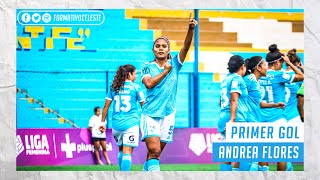 Primer gol de Andrea Flores con Sporting Cristal | Formativo Celeste