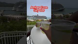 I Visited the Amber Cove Sky Bar - the Most Breathtaking Views in the Caribbean #cruiseship