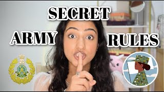 SECRET(WEIRD) RULES INDIAN ARMY KIDS HAVE TO FOLLOW!?