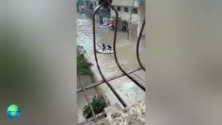 Heavy Rains caused severe floods in Gaza and Syria - November 8, 2022