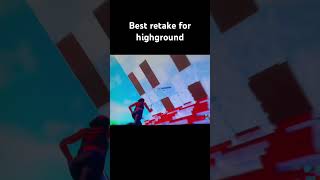 Best highground retake⭐️🤩#tipsandtricks #fortnite #asthetic #gaming