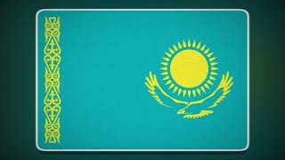 Kazakhstan Flag and Anthem (Instrumental) | Kazajistán Bandera e Himno