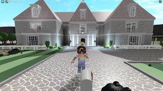 Roblox Bloxburg - Mansion Modern Mansion In Bloxburg Speed Build