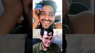 @triggeredinsaan New Hairstyle Youtubers Reaction || #triggeredinsaan  #mythpat  #thugesh  #shorts