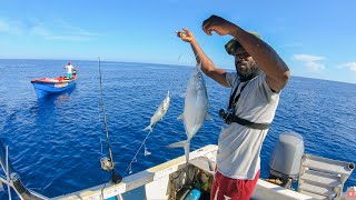 Amazing Day Catching Fish On The Blue We Win Some We Lose Some