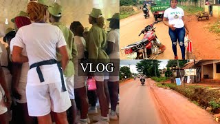 A VIEW OF NYSC ORIENTATION CAMP ISELE_UKWU DELTA STATE+ROAD VIEW