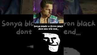 Jhonny Cage and Sonya vs Erron black scene mortal Kombat 11... #shorts