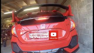 Honda civic. Fk8 Type r 3rd Brake Flasher