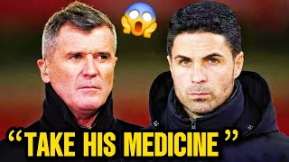 Roy Keane doubles down on Mikel Arteta criticism as he tears into Arsenal antics