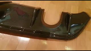 Carbon Fibre Rear Diffuser Mk3 Focus RS