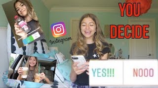 I LET MY INSTAGRAM FOLLOWERS CONTROL MY LIFE FOR A DAY... //ReeSees