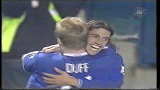 EPL 2003 Chelsea 5 vs Newcastle United 0 at Stamford Bridge (Footage To 4-0 Scoreline Only)