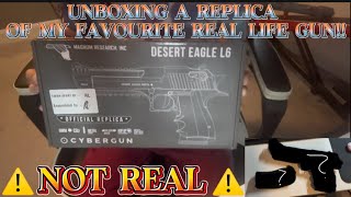 UNBOXING A REPLICA OF MY FAVOURITE REAL LIFE GUN!! ⚠️NOT REAL⚠️