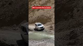 POV: 15 Seconds drive in Zanskar Ft. XUV700 AWD @TravelIsNirvana