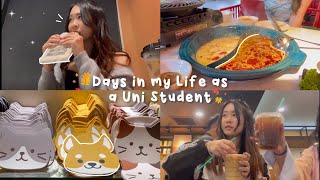 College Diaries: Days in my life as a Uni student | Weekly vlog