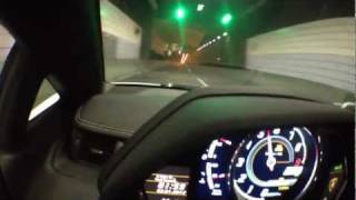 Lamborghini LP700-4 Aventador White China Shanghai Tunnel Sound B