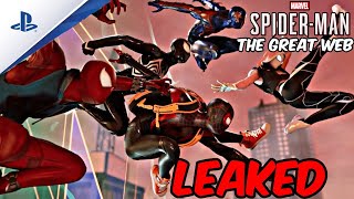 Marvel's Spider-Man: The Great Web (PS5) Cancelled Multiverse Multiplayer Game LEAKED