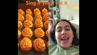 Sing if you’d eat it orange edition