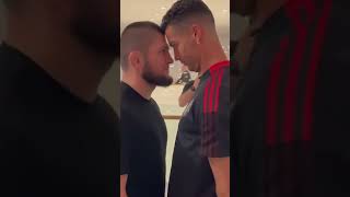 Khabib Nurmagomedov vs Cristiano Ronaldo Face Off