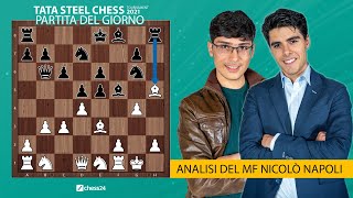 Tari - Firouzja | Partita del Giorno | Tata Steel Chess