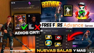 A DIOS A CR7! 😠 NUEVA PERSONAJE , NUEVOS EMOTES , SALAS MEJORADAS! Y MAS SERVIDOR AVANZADO Free Fire