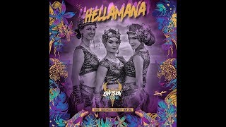 HeLLaMana Envision Festival Fire Dancers 2019