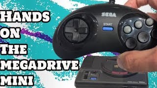 Hands on the Megadrive mini | Sega's retro console