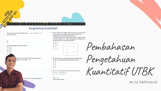 Belajar UTBK pengetahuan Kuantitatif #tpskuantitatif#persiapanutbk