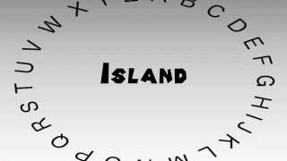 How to Say or Pronounce Island