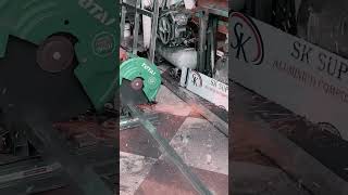 Cutting metal machine #machinecut #cutting #metalmachine