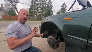 How to replace your brakes on a E46 BMW.