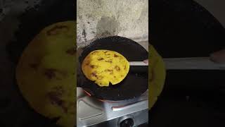 🔥Punjab Special Makke ki roti Sarso ka sag🔥|| Foodies street #shorts