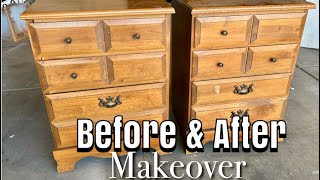 Nightstand Makeover + Chit Chat ❤️