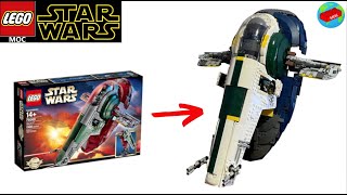 Lego Ultimate Collector Series 75060 Slave I 🛠️🛠️🛠️ MODIFICADO 🛠️🛠️🛠️ - Lego Speed Build