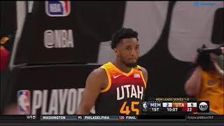 Donovan Mitchell Returns From Injury & Knocks down a Deep Three