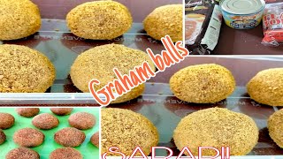 GRAHAM BALLS / with chocolate