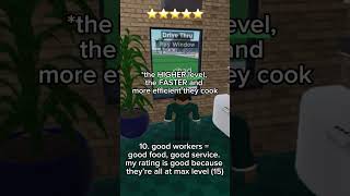 how to get 5 star rating in restaurant tycoon 2