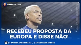 BASTIDORES CELESTE - MATHEUS PEREIRA DISSE NÃO A CLUBE INGLÊS PRA SEGUIR NO CRUZEIRO