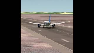 United B787-800 Dreamliner Taking Off  Real Flight Simulator #shorts #rfsshorts #rfsuniverse #rfs