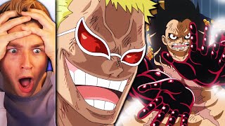 GEAR 4 LUFFY VS. DOFLAMINGO AWAKENED!! (one piece reaction)