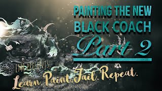 Painting the 'NEW' Black Coach Part 2