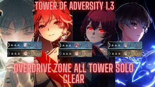 OVERDRIVE ZONE ALL TOWER SOLO CLEAR RUN 18/18!