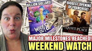 BOTH INSIDE OUT 2 & A QUIET PLACE DAY ONE REACH MAJOR MILESTONES! | Summer Movies 2024