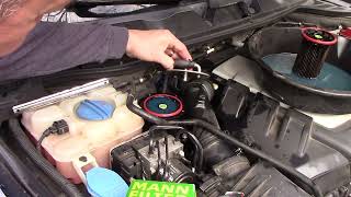 VW Touareg TDI Fuel Filter Replacement