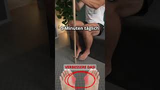 Hallux valgus wegtrainieren mit dieser Übung #shorts