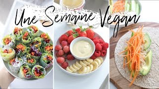 UNE SEMAINE DE REPAS À EMPORTER | 5 Lunchboxes Saines et Vegan | Alice Esmeralda | #ad