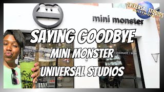 Saying Goodbye to Mini Monster at Universal Studios Hollywood | CityWalk Vlog