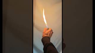 The biggest lighter flame EVER!ENJOY!