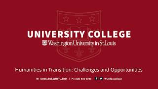 Humanities in Transition: Challenges and Opportunities - MLA Lecture Series