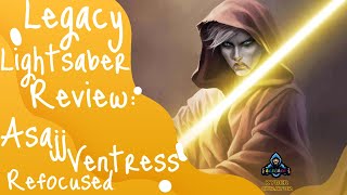 Asajj Ventress Refocused Legacy Lightsaber Review from Dok Ondar's @ Star Wars: Galaxy's Edge